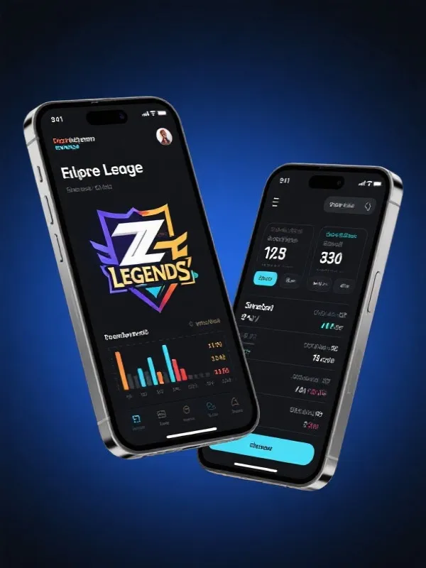 英雄联盟数据分析APP界面展示